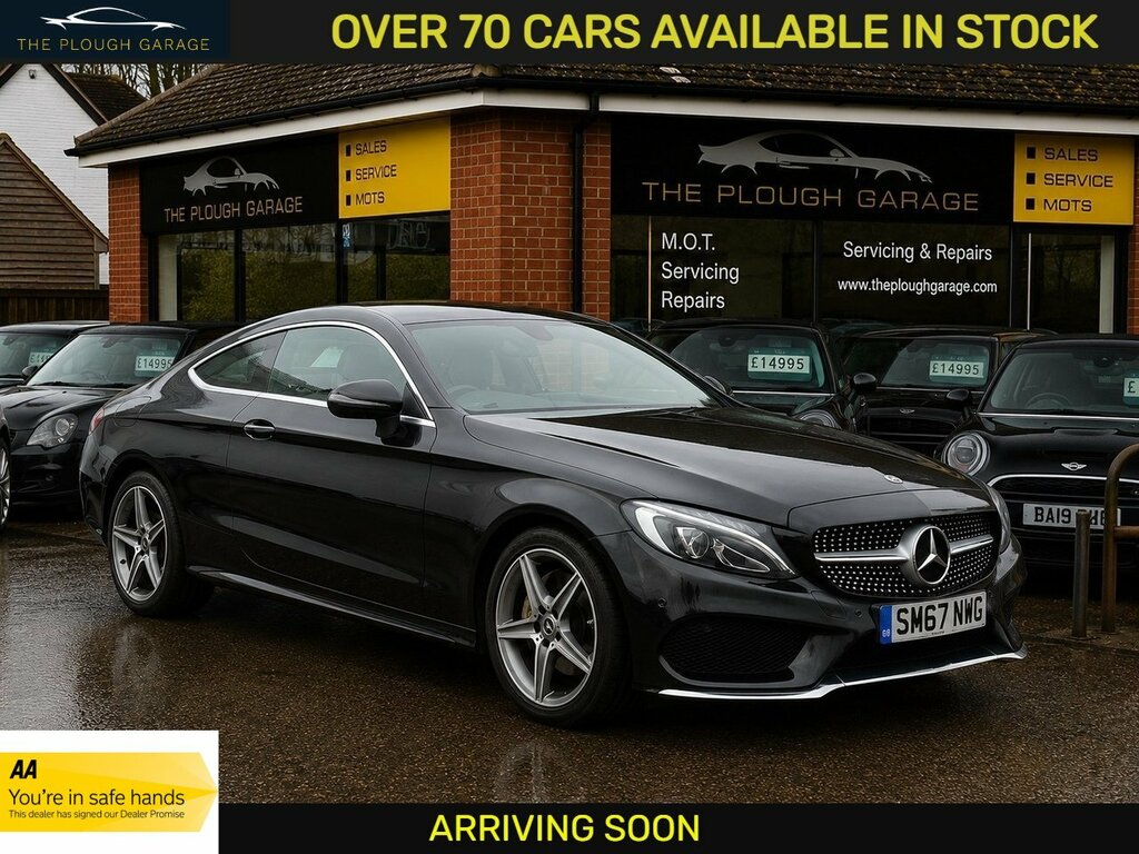 Mercedes-Benz C Class 2.1 C220d Amg Line Coupe G-tronic Euro Black