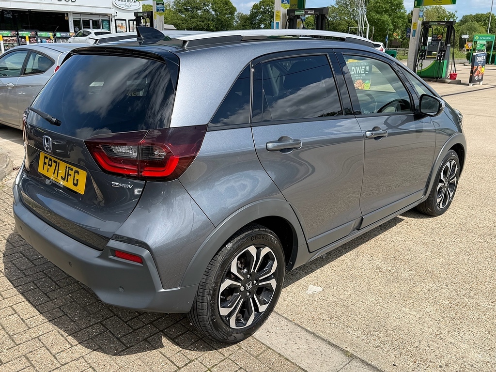Honda Jazz 1.5 H I-mmd Crosstar Ex Hatchback Hybri FP71JFG Grey #5