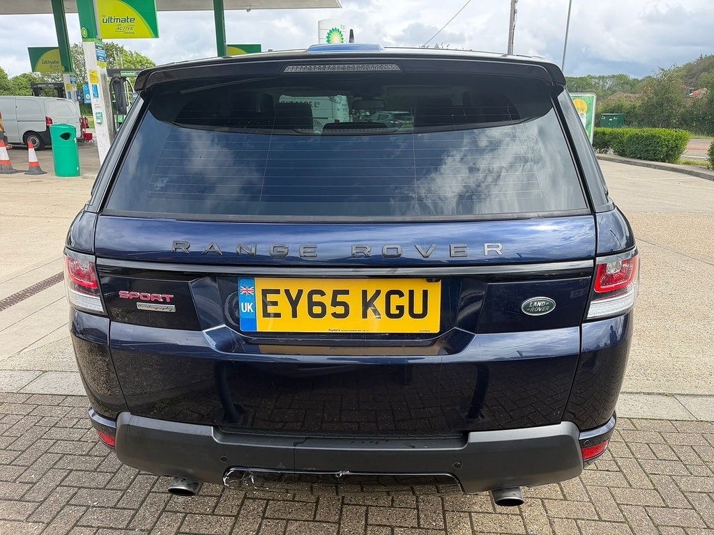 Land Rover Range Rover Sport 5.0 V8 Dynamic Suv 4 EY65KGU Blue #6