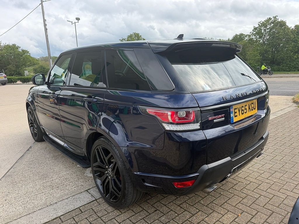 Land Rover Range Rover Sport 5.0 V8 Dynamic Suv 4 EY65KGU Blue #5