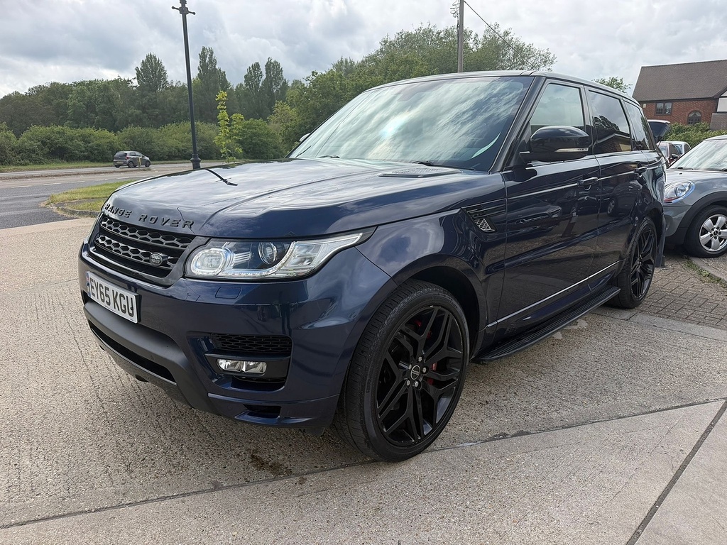 Land Rover Range Rover Sport 5.0 V8 Dynamic Suv 4 EY65KGU Blue #2