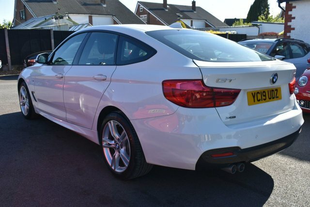BMW 3 Series Gran Turismo 320D M Sport Gt White #4