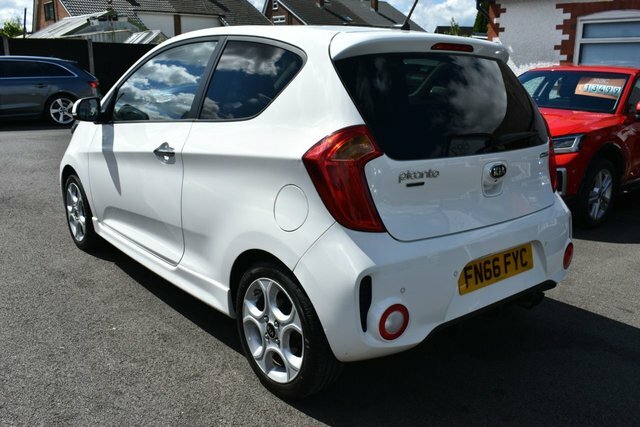 Kia Picanto Ecodynamics Chilli Hatchback FN66FYC White #4
