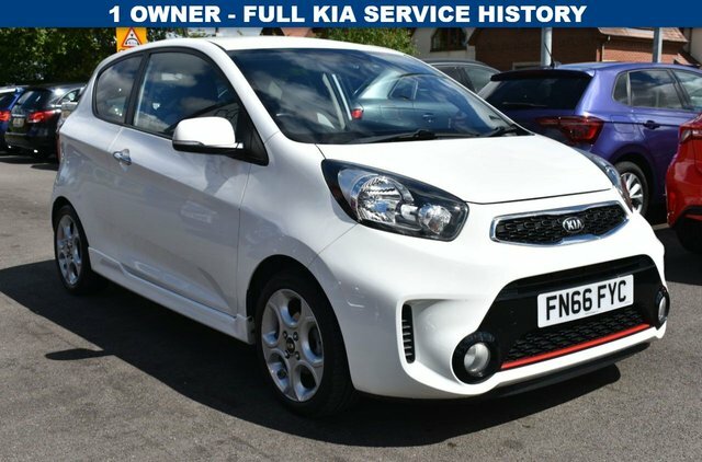 Kia Picanto Ecodynamics Chilli Hatchback FN66FYC White #3