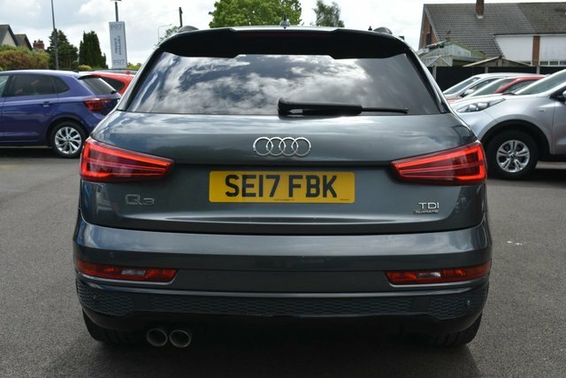 Audi Q3 Tdi Black Edition Suv SE17FBK Grey #5