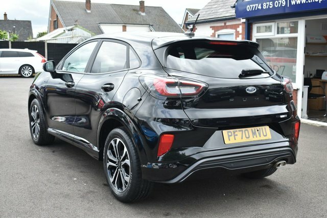Ford Puma Ecoboost Mhev St-line Suv PF70MVU Black #4