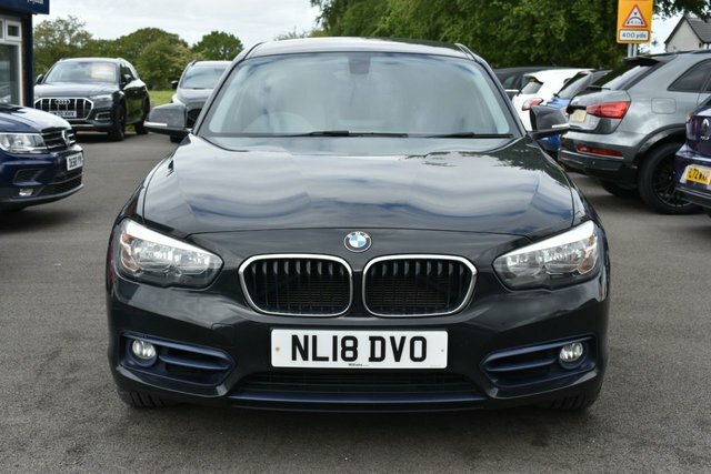 BMW 1 Series 120D Sport Hatchback NL18DVO Black #2
