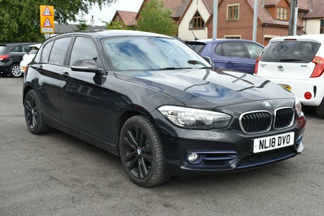 BMW 1 Series 120D Sport Hatchback Black