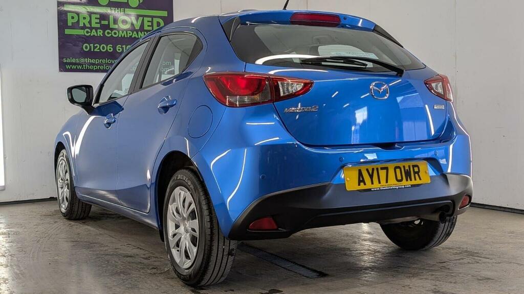 Mazda 2 Hatchback 1.5 Skyactiv-g Se Euro 6 Ss 2017 Blue #3