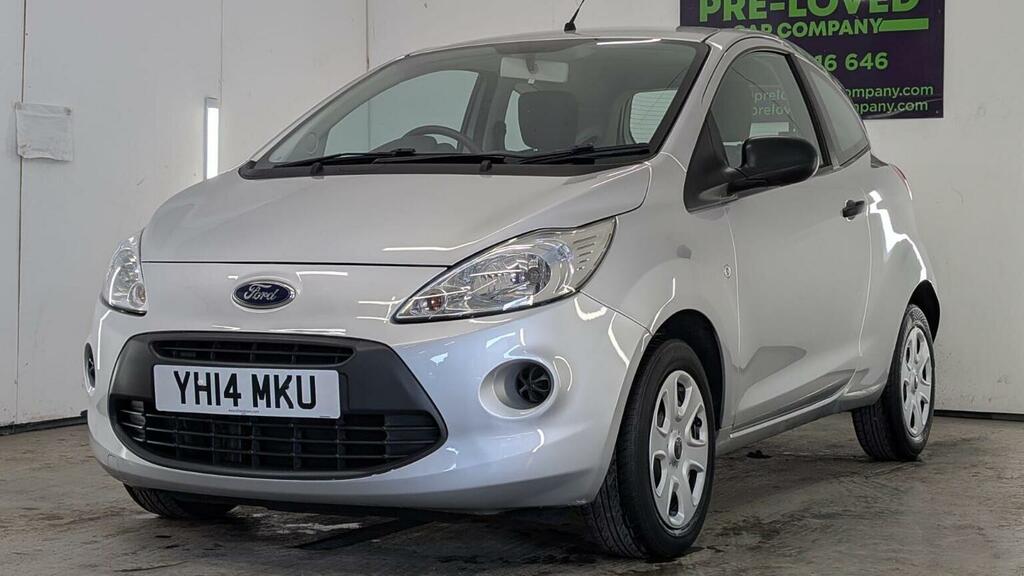 Ford KA Hatchback 1.2 Studio Euro 6 Ss 201414 YH14MKU Silver #5