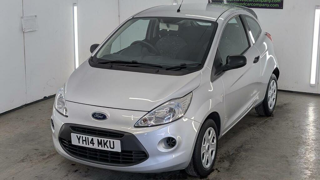 Ford KA Hatchback 1.2 Studio Euro 6 Ss 201414 YH14MKU Silver #4