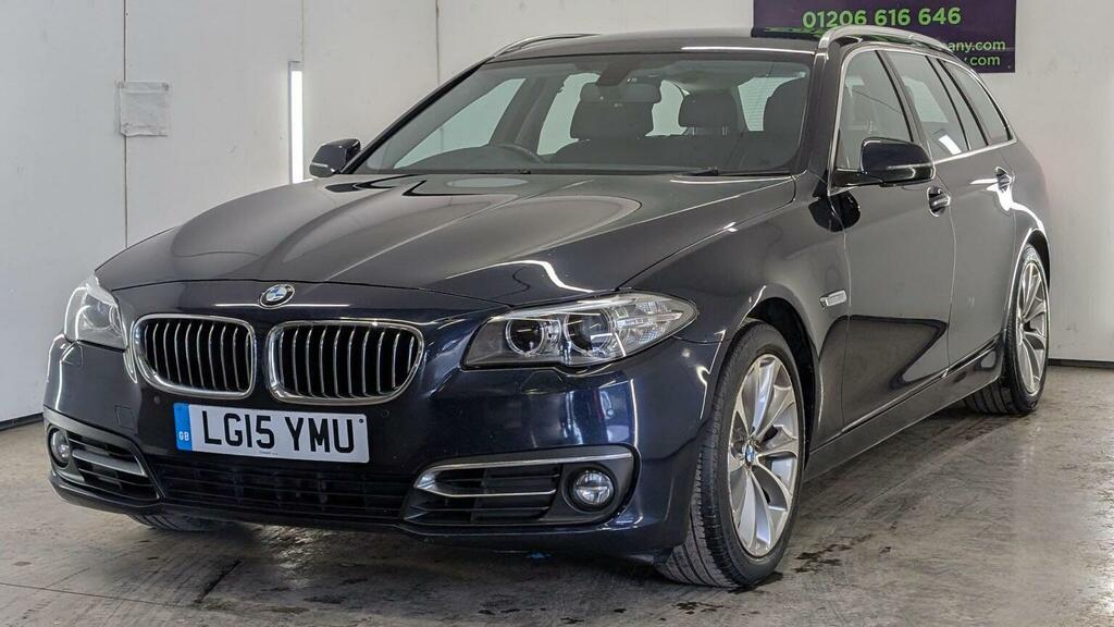 BMW 5 Series Estate 3.0 535I Luxury Touring Euro 6 Ss 5 Blue