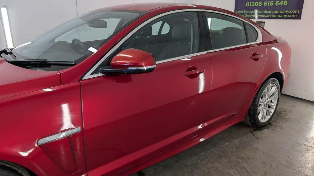 Jaguar XF 2.2D Sport Euro 5 Ss AV62LWT Red #5