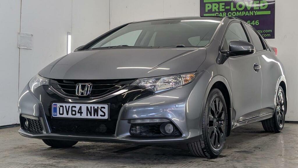 Honda Civic Hatchback 1.6 I-dtec Sr Euro 5 Ss 201464 Grey #4