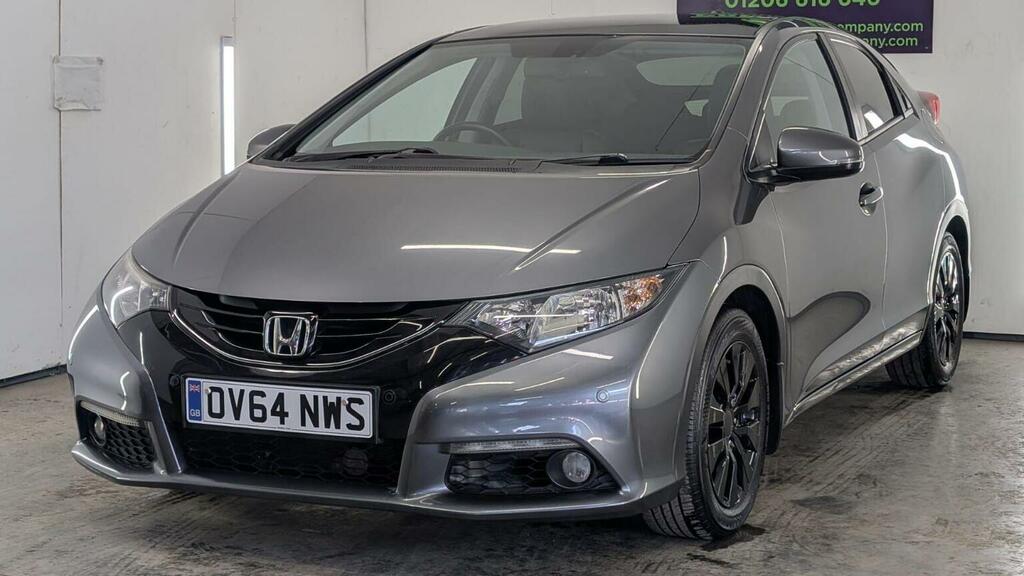Honda Civic Hatchback 1.6 I-dtec Sr Euro 5 Ss 201464 Grey