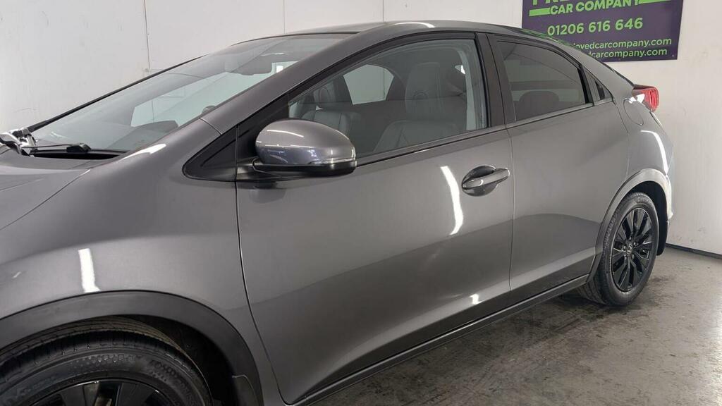 Honda Civic Hatchback 1.6 I-dtec Sr Euro 5 Ss 201464 Grey #5