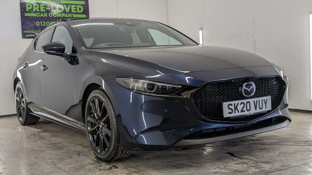 Mazda 3 2.0 Skyactiv-x Mhev Sport Lux Euro 6 Ss SK20VUY Blue #4