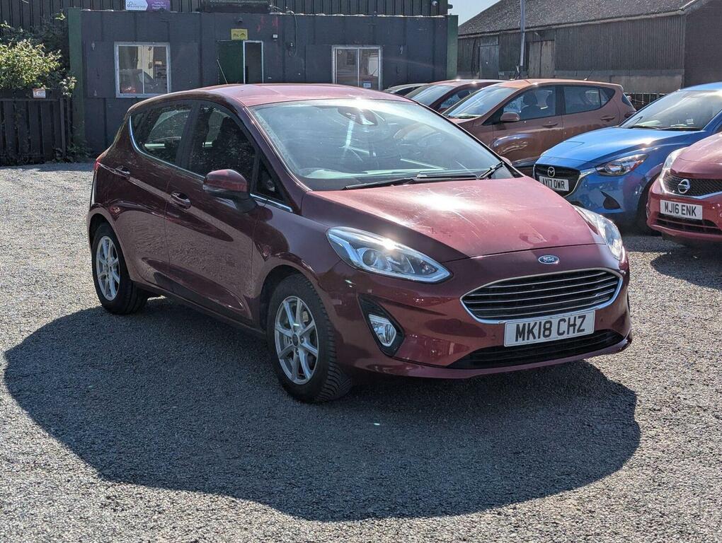 Ford Fiesta Hatchback 1.1 Ti-vct Zetec Euro 6 Ss 2018 MK18CHZ Red #4