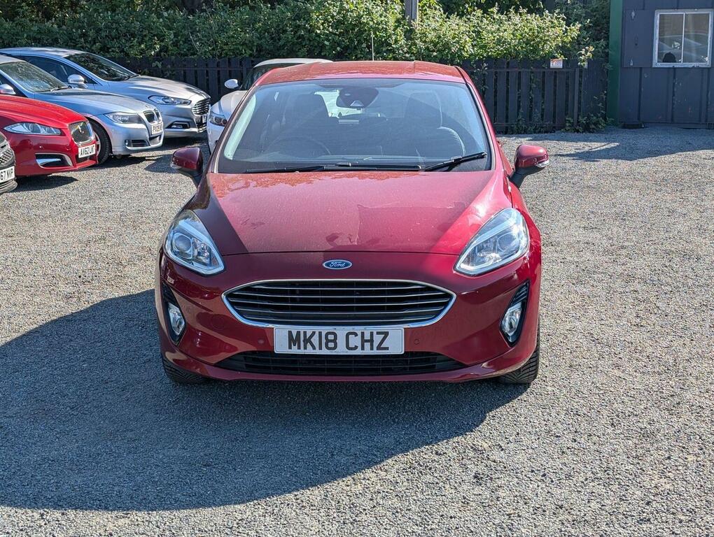 Ford Fiesta Hatchback 1.1 Ti-vct Zetec Euro 6 Ss 2018 MK18CHZ Red #5