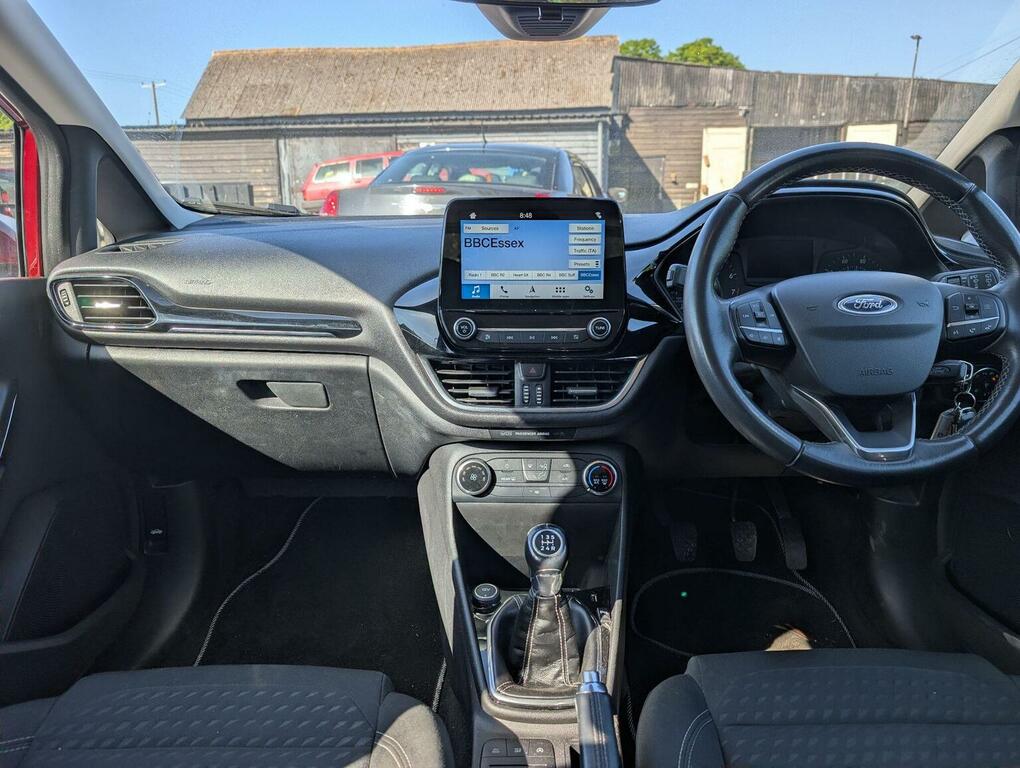 Ford Fiesta Hatchback 1.1 Ti-vct Zetec Euro 6 Ss 2018 MK18CHZ Red #3