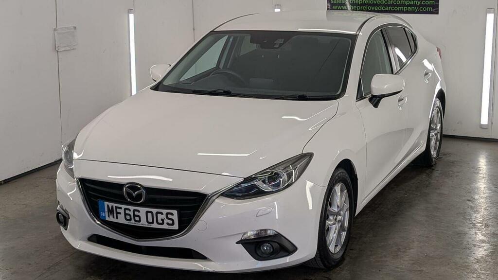 Mazda 3 Saloon 2.0 Skyactiv-g Se-l Nav Fastback Euro 5 S MF66OGS White #4