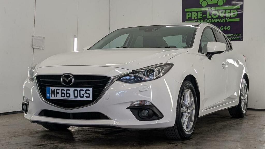 Mazda 3 Saloon 2.0 Skyactiv-g Se-l Nav Fastback Euro 5 S MF66OGS White #5