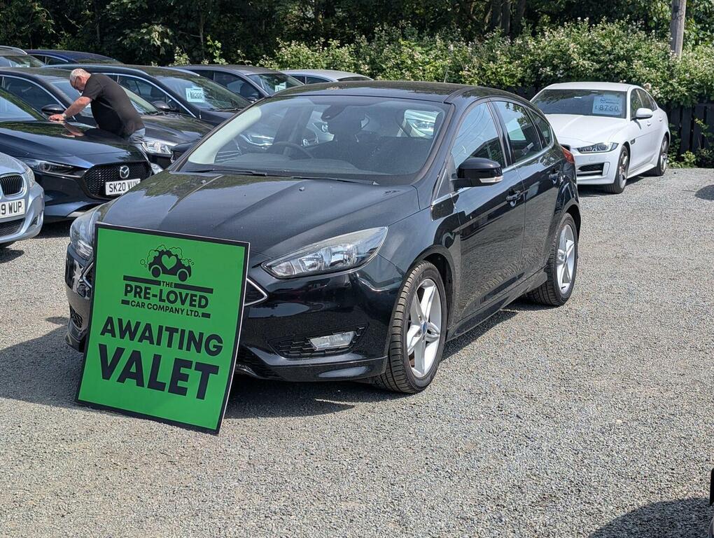 Ford Focus Hatchback 1.6 Tdci Zetec S Euro 5 Ss 2015 Black