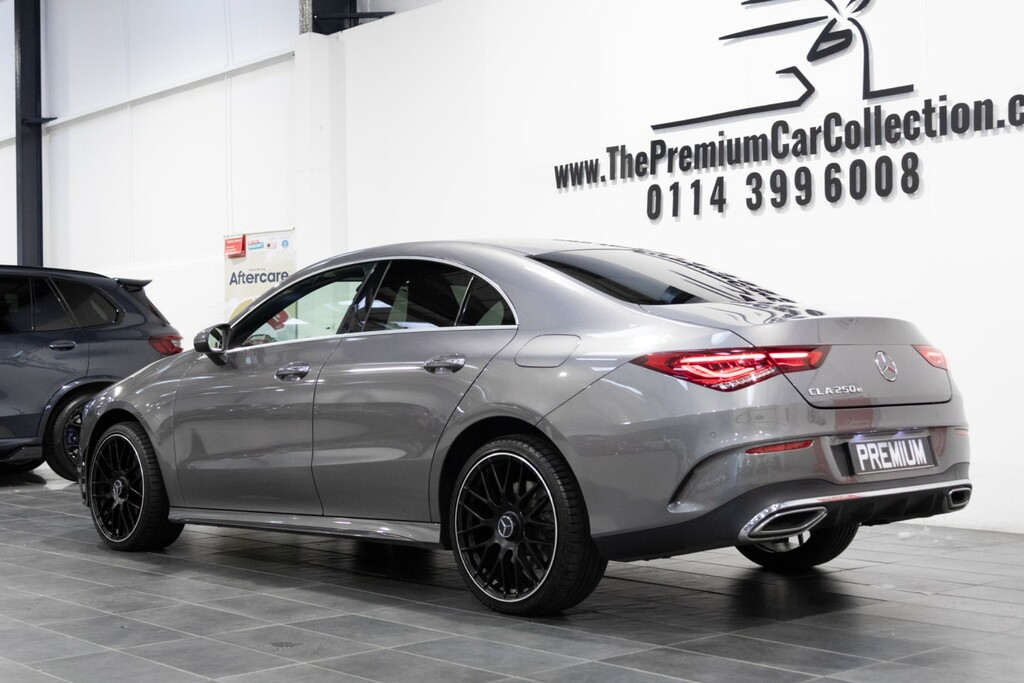 Mercedes-Benz CLA Class Cla250e Amg Line Premium 1 Owner SJ71AYW Grey #4