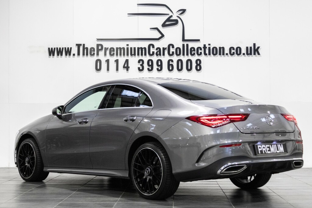 Mercedes-Benz CLA Class Cla250e Amg Line Premium 1 Owner SJ71AYW Grey #5