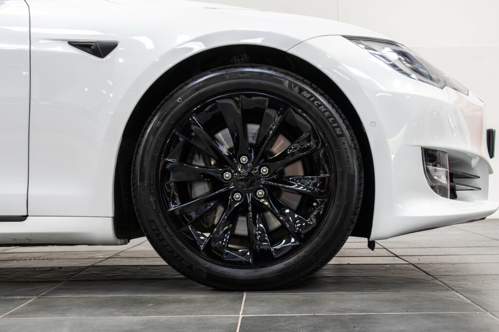Tesla Model S Long Range Awd Raven White #4