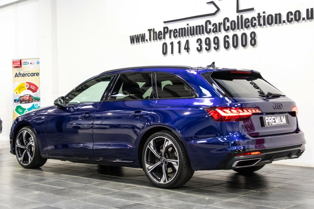 Audi A4 Avant Avant Tdi Quattro S Line Black Edition Blue