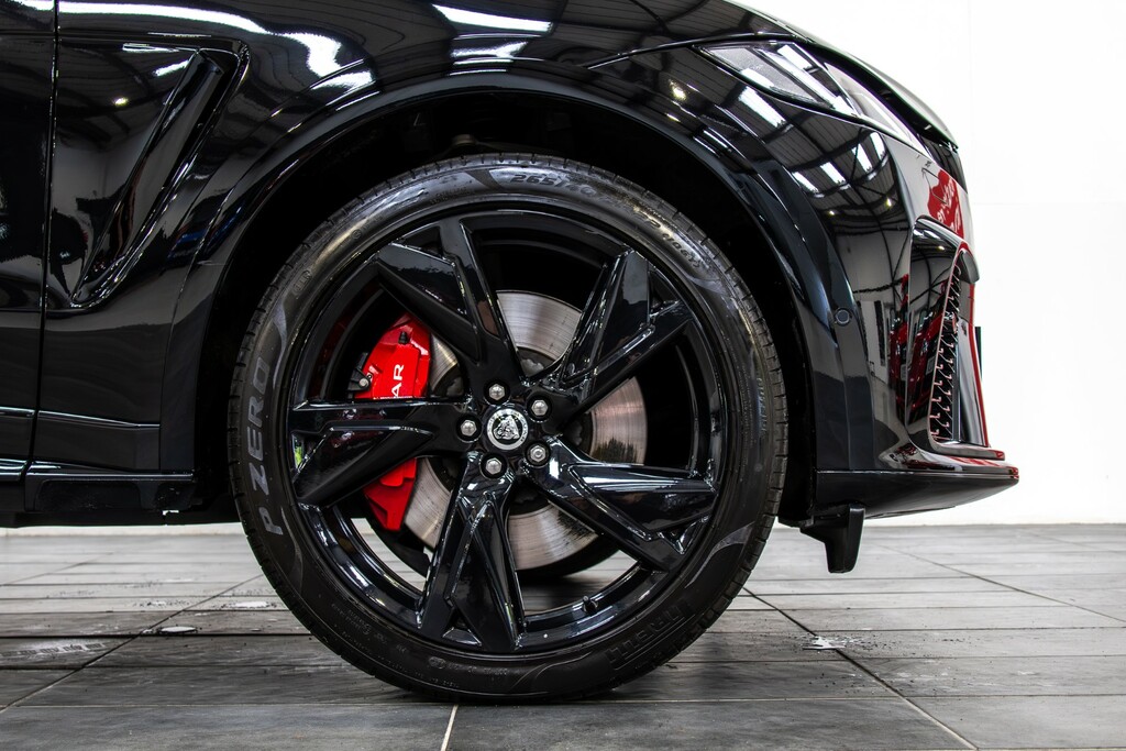 Jaguar F-Pace Svr 1 Owner From New Fmdsh ET73XJC Black #2