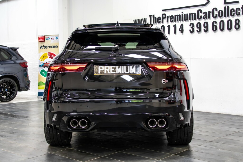 Jaguar F-Pace Svr 1 Owner From New Fmdsh ET73XJC Black #4