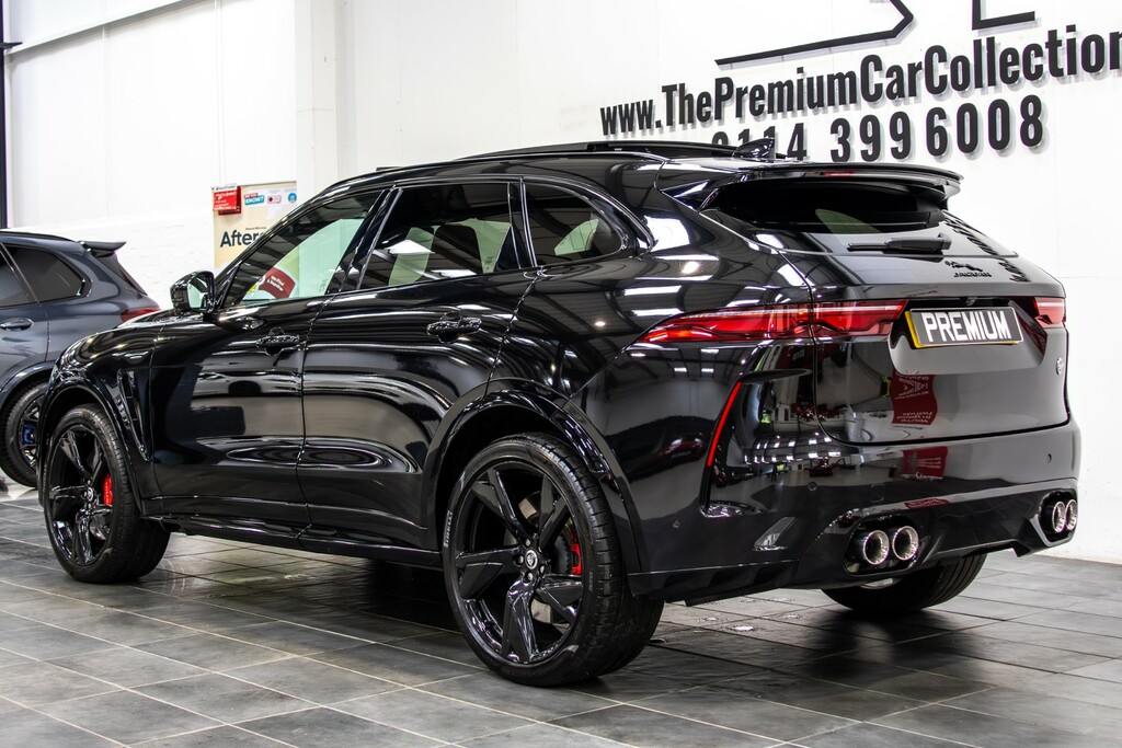 Jaguar F-Pace Svr 1 Owner From New Fmdsh Black
