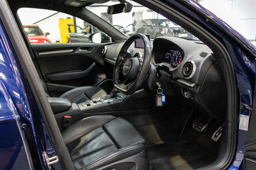 Audi S3 Sportback Tfsi Quattro Black Edition WD18XZG Blue #5