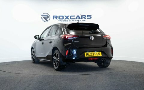 Vauxhall Corsa Hatchback ML23FLK Black #4