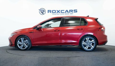 Volkswagen Golf Hatchback VN72YHO Red #4
