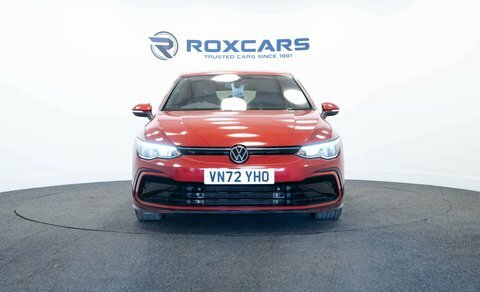 Volkswagen Golf Hatchback VN72YHO Red #2