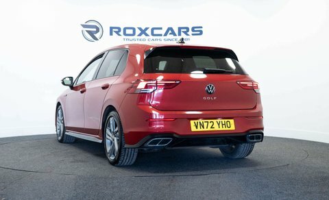 Volkswagen Golf Hatchback VN72YHO Red #5