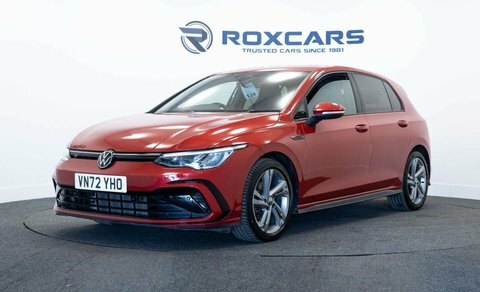 Volkswagen Golf Hatchback VN72YHO Red #3