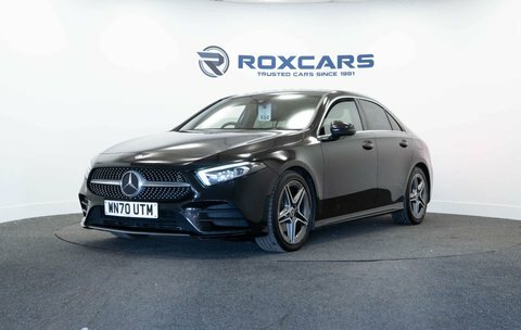 Mercedes-Benz A Class Saloon WN70UTM Black #3