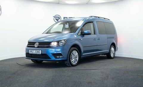 Volkswagen Caddy Maxi Life Mpv RRZ3380 Blue #3