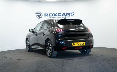 Peugeot 208 Hatchback NL72DXW Black #5