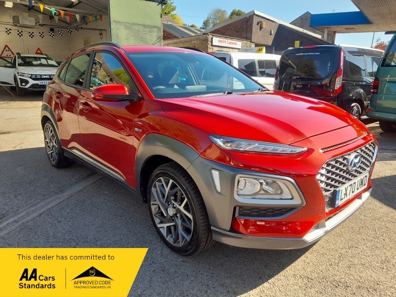 Hyundai Kona 1.6 Gdi Premium Hybrid Red