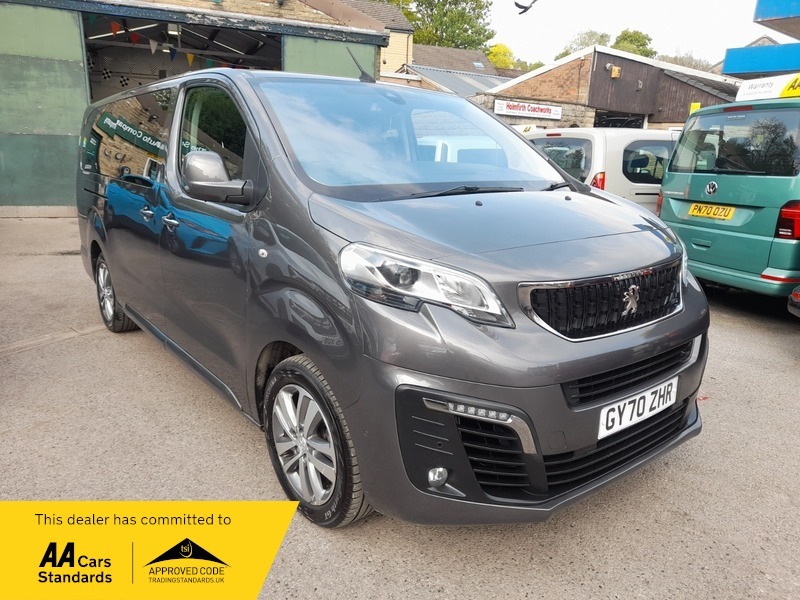 Peugeot Traveller Blue Hdi Allure Lwb Grey