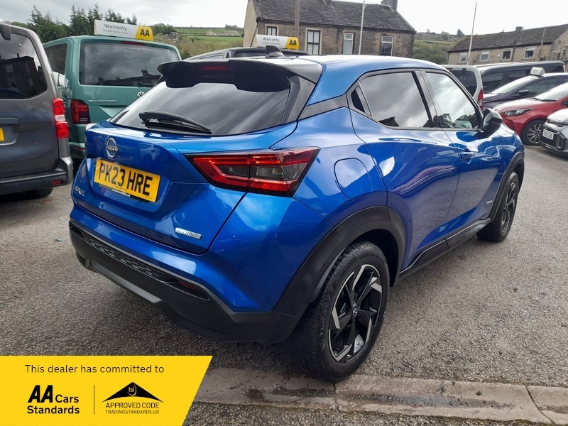 Nissan Juke 1.6 Hybrid N-connecta EM05LET Blue #5