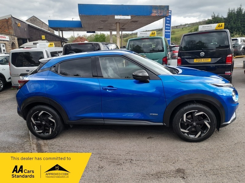 Nissan Juke 1.6 Hybrid N-connecta EM05LET Blue #4