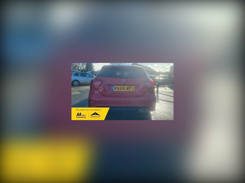 Mercedes-Benz A Class 1.5 A180d Amg Line Premium Plus Hatchback Di RA66WPJ Red #2