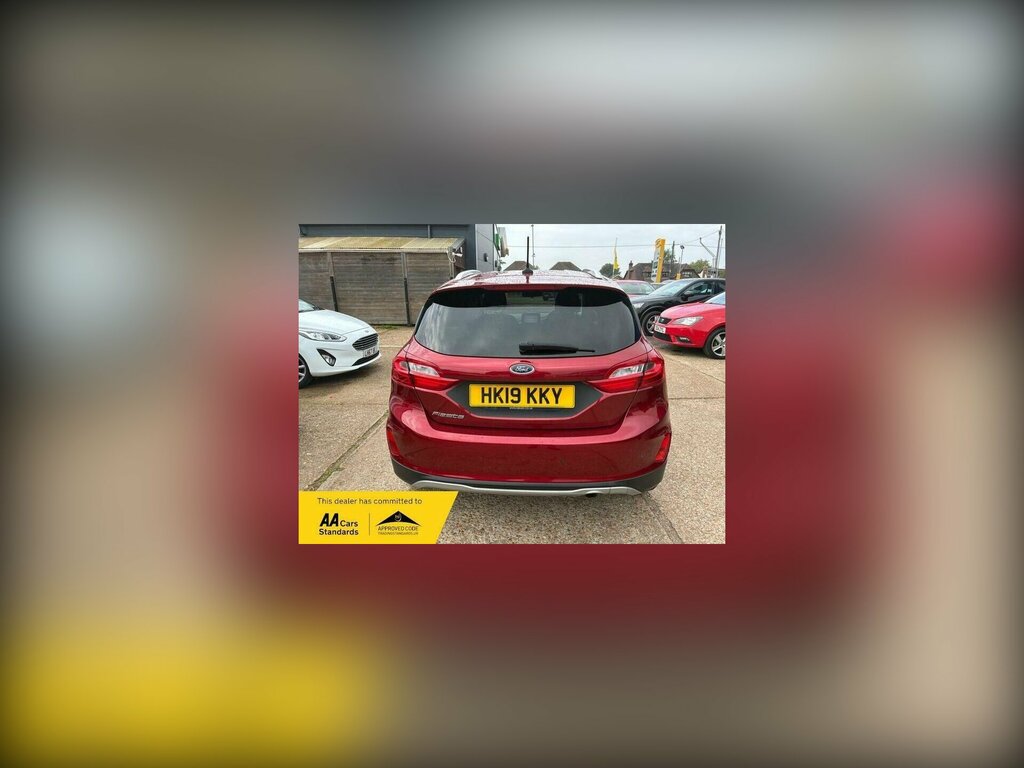 Ford Fiesta 1.0T Ecoboost Gpf Active 1 Hatchback Ma HK19KKY Red #4