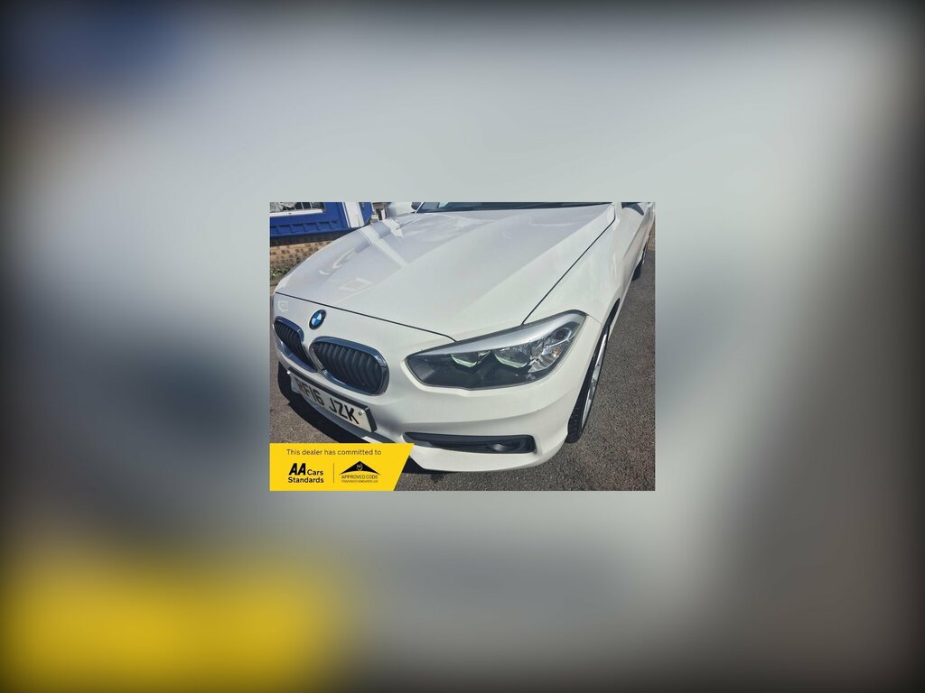 BMW 1 Series 1.5 118I Se Hatchback Euro 6 S RF16JZK White #4